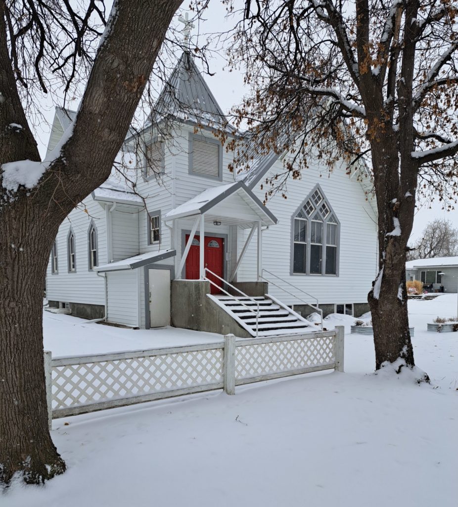 Church with Snow